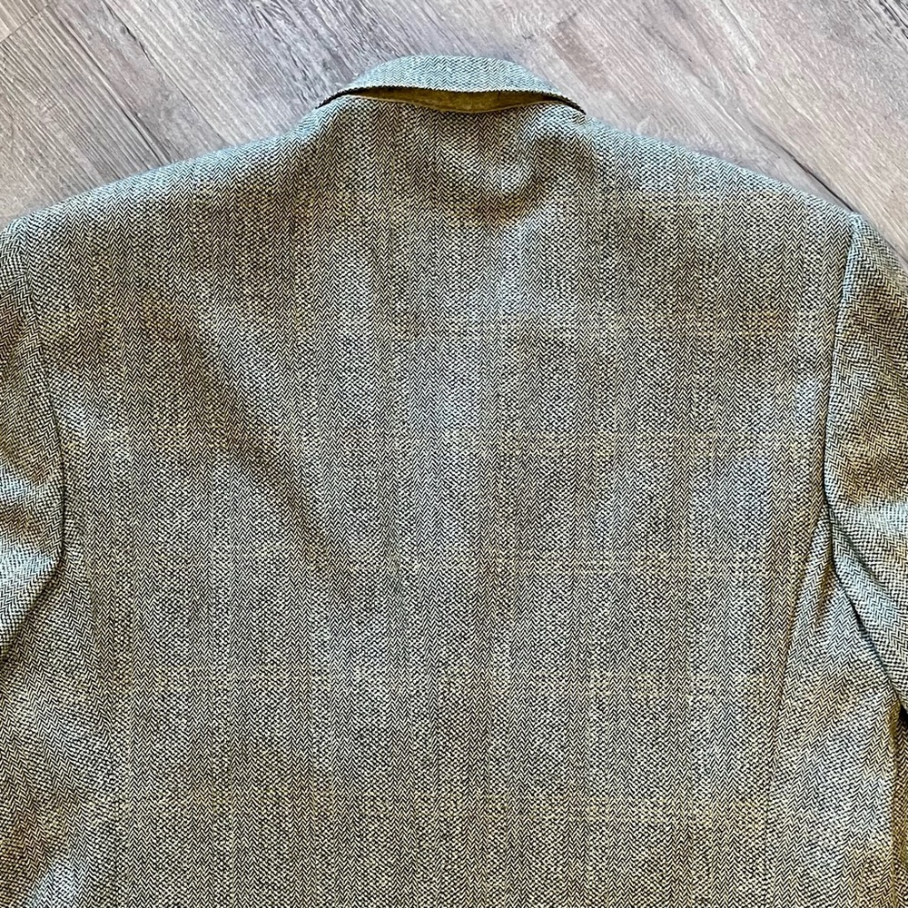 NWT Hickey Freeman Madison Blazer Green Wool and Cashmere Blend Sport Coat 42 - Picture 12 of 15